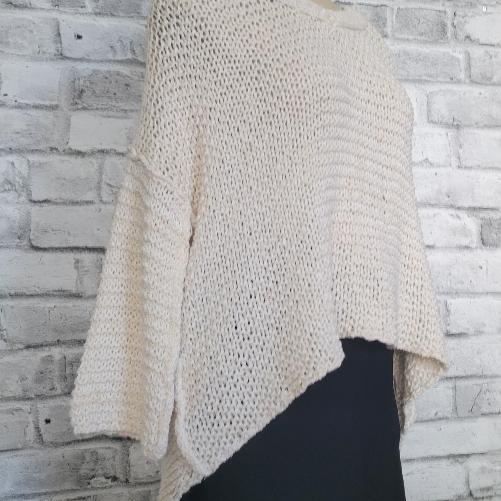 ❤️Free People sweater cream color size M - Picture 3 of 5